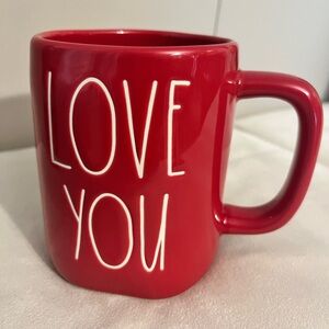 ❤️ Rae Dunn Love You Mug - Red (To be used for display purposes only)